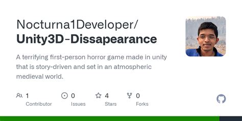 GitHub - Nocturna1Developer/Unity3D-Horror-Game: A terrifying first ...