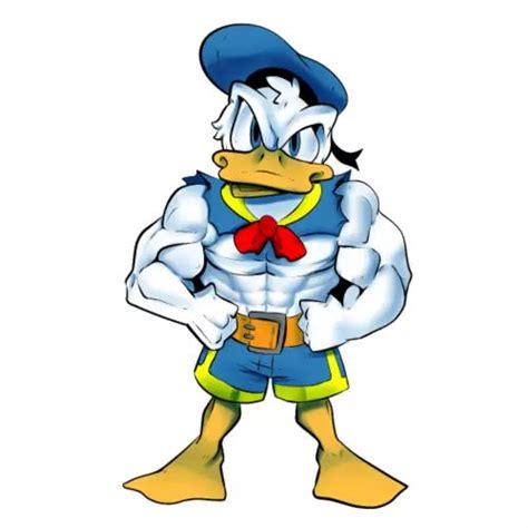 Muscular Donald Duck #Disney #DonaldDuck #BuffDuck #JackedDuck #Buff # ...