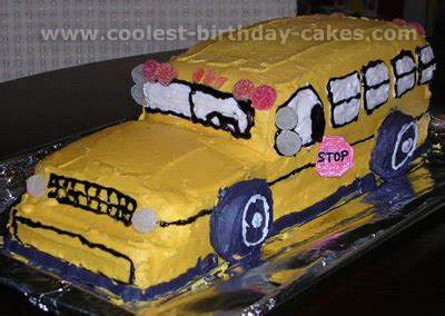 Coolest Bus and School Bus Cake Ideas