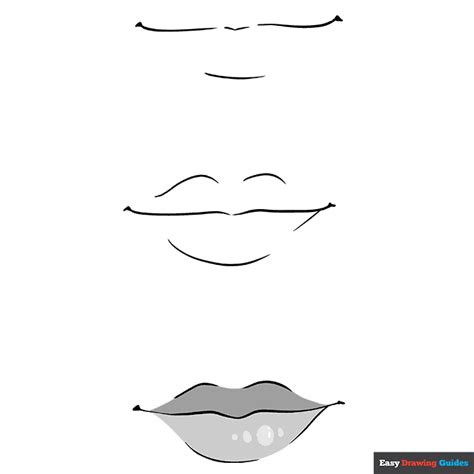 Anime Lips Drawing Easy | Lipstutorial.org