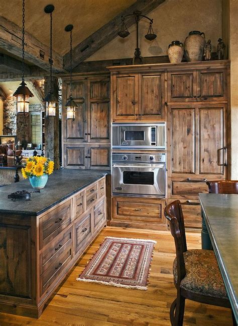 40 Rustic Kitchen Designs to Bring Country Life -DesignBump