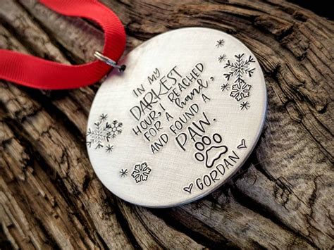 Personalized pet memorial ornament. Custom Christmas tree | Etsy