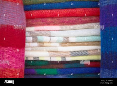 Yak wool blankets, Kathmandu, Nepal Stock Photo - Alamy