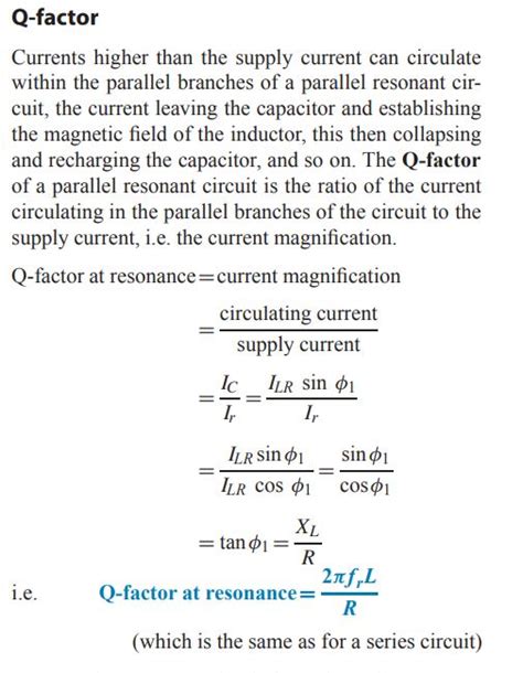 Parallel Resonance circuit Q factor formula Clarification - Electrical Engineering Stack Exchange