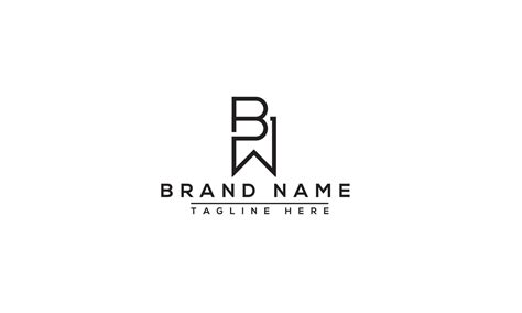 BW Logo Design Template Vector Graphic Branding Element. 10814413 Vector Art at Vecteezy