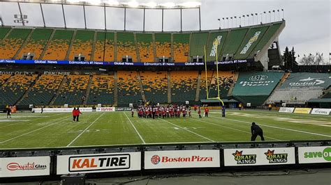 Calgary Stampeders Warm Up Rally Commonwealth Stadium October 2017 - YouTube