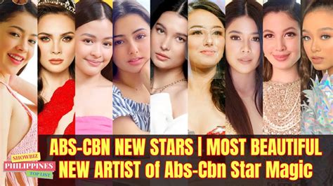 ABS-CBN NEW STARS | MOST BEAUTIFUL NEW ARTIST of Abs-Cbn Star Magic - YouTube