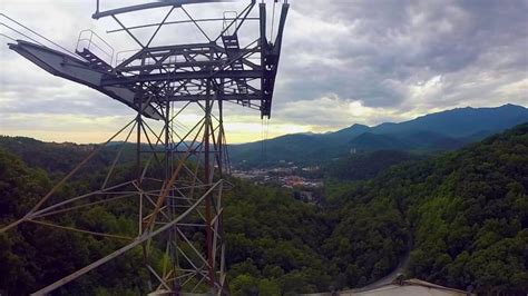 Ride the Aerial Tramway to Ober Gatlinburg - YouTube