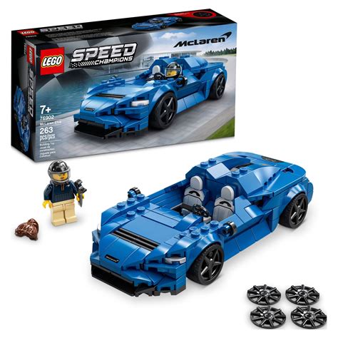 LEGO Speed Champions McLaren Elva 76902 Buildable Toy Car for Kids (263 Pieces) - Walmart.com