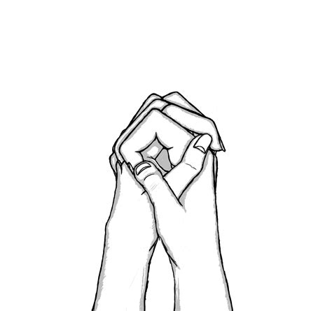 Drawing Of People Holding Hands - Cliparts.co