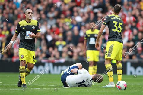 Tottenhams Harry Kane Goes Down After Editorial Stock Photo - Stock ...