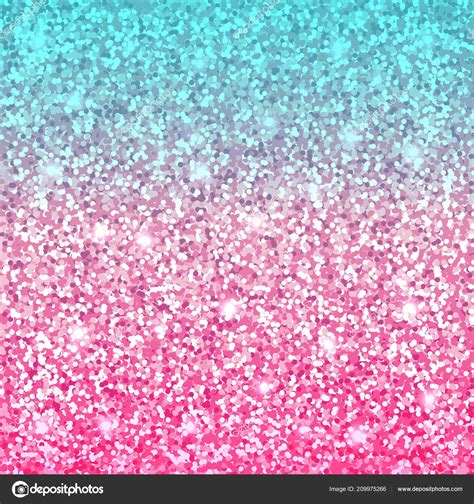 Shining Glitter Background Pastel Pink Blue Colours Stock Vector Image ...