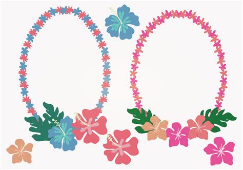 Hawaiian Lei Vector Illustration - Download Free Vector Art, Stock Graphics & Images