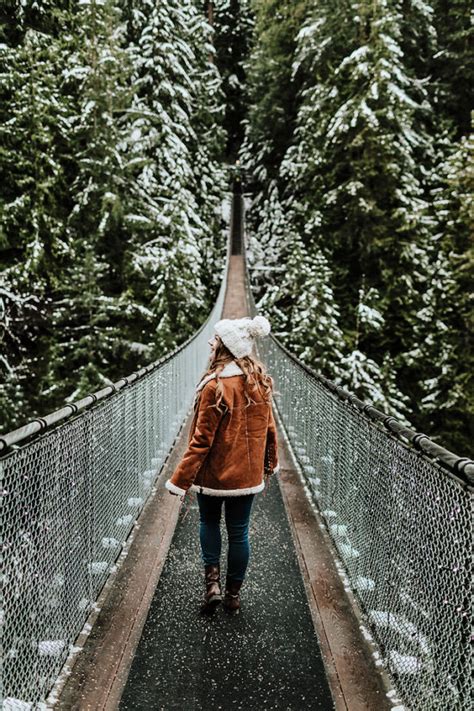 Capilano Suspension Bridge in the Winter & Canyon Lights Festival - xoxoBella