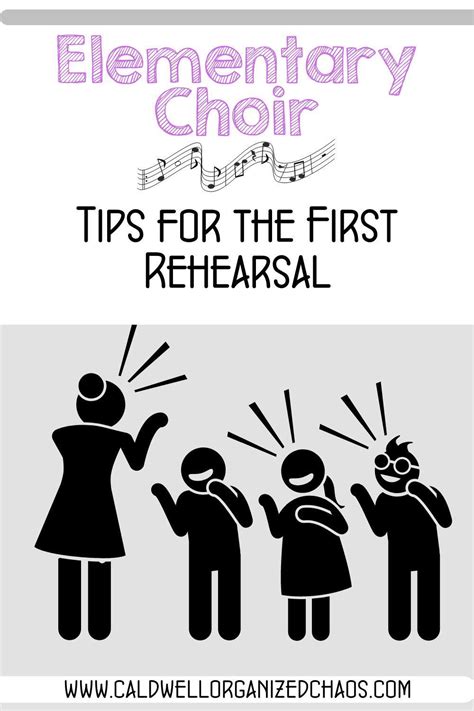 Elementary Choir: tips for the first rehearsal | Elementary choir, Elementary music lessons ...