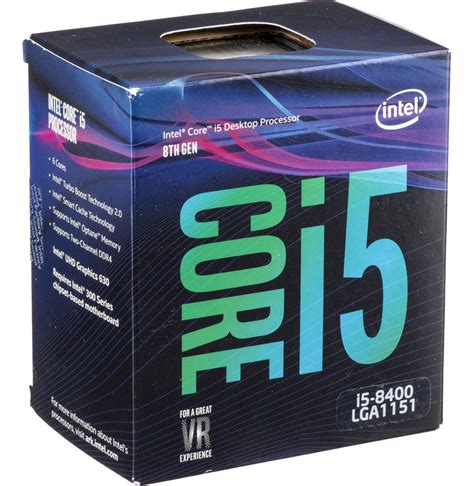 Intel Core I5-8400 2,8 Ghz 6-core Lga 1151 Processor | Mercado Libre