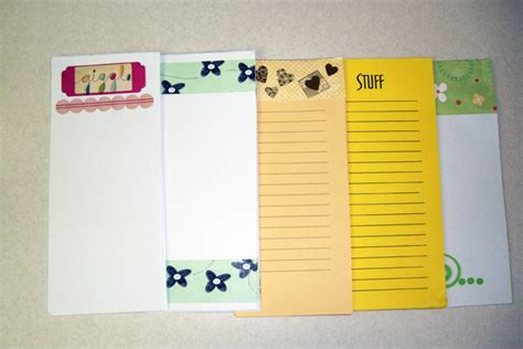 Make Notepads with Your Grandchildren - Grandma Ideas