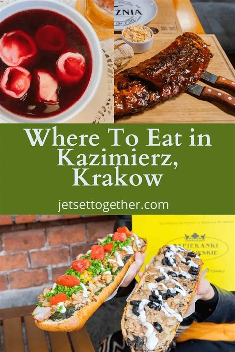 Where To Eat in Kazimierz, Krakow - Jet Set Together