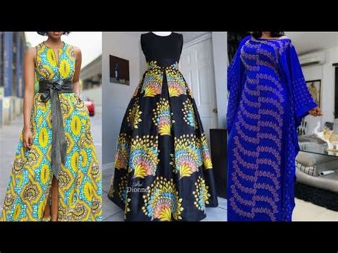 Stylish Maxi / Midi Ankara Gowns / Dresses For Beautiful & Gorgeous Queens - YouTube