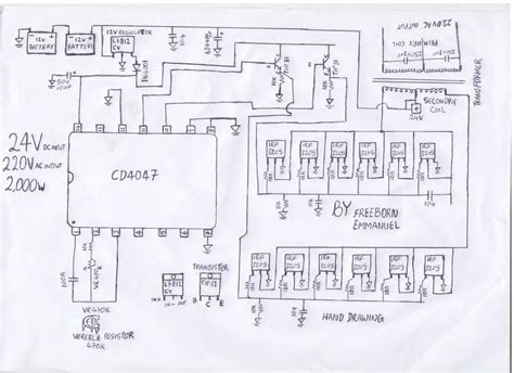 Inverter Circuit Diagram 2000w Pdf