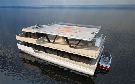 Houseboat catamaran Baikal 20 HH - Baikal Yachts Group