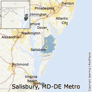 Best Places to Live in Salisbury Metro Area, Maryland