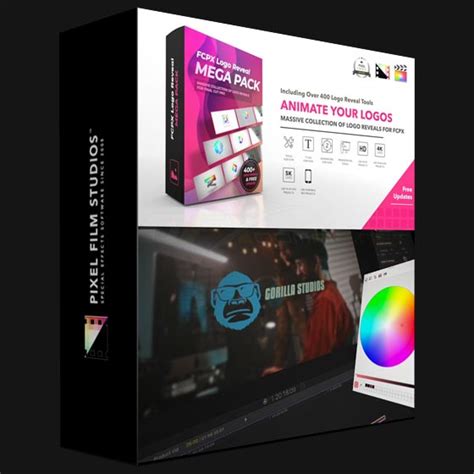 Pixel Film Studios – FCPX Logo Reveal Mega Pack | GFXDomain Blog