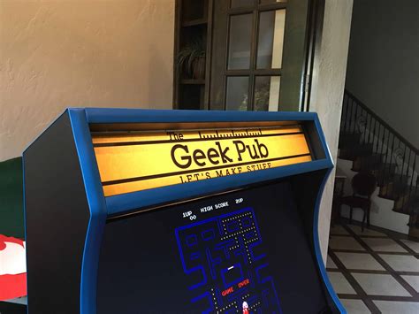 Bartop Arcade Cabinet Plans - The Geek Pub