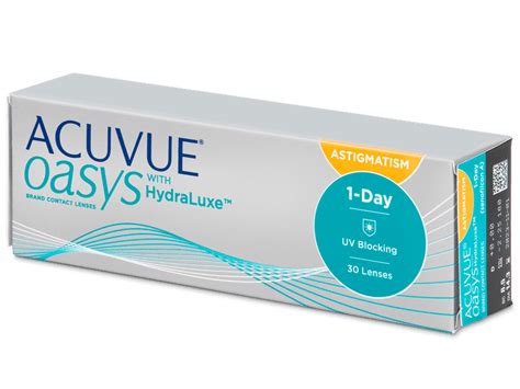 Acuvue Oasys 1-Day with HydraLuxe for Astigmatism (30 lenses)