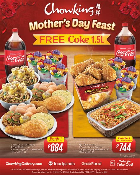 Chowking – Mother’s Day Feast | Manila On Sale