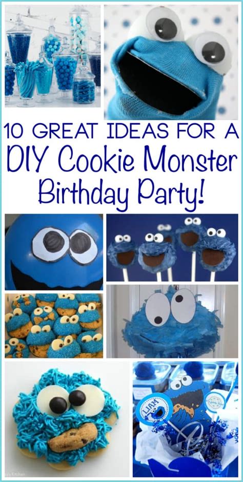 Cookie Monster Party Ideas for an Impressive DIY Birthday Party