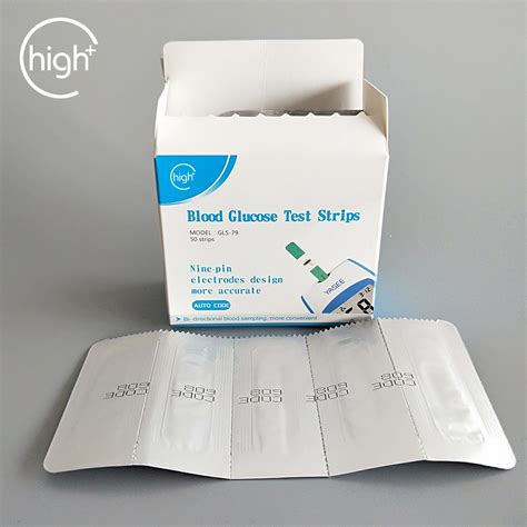 Blood Glucose Test Strip for Glucometer - China Blood Sugar Meter and ...