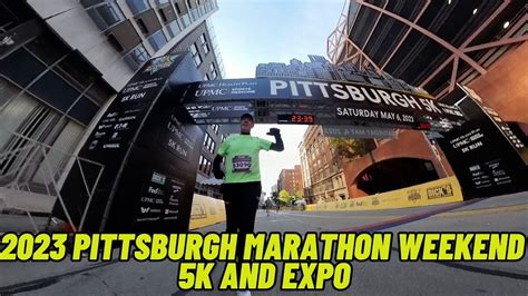 Pittsburgh Marathon Weekend 2023 - Expo and 5k Events - YouTube