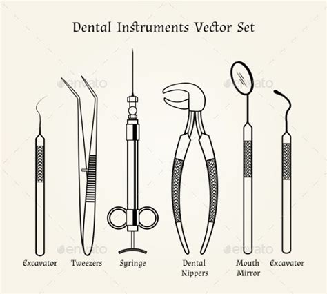 Vintage Dentist Tools. Medical Equipment In Retro | Medical equipment ...