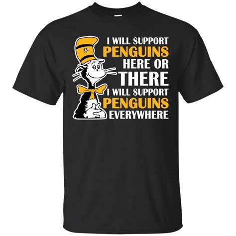 I Will Support Everywhere Pittsburgh Penguins T Shirts – Best Funny ...