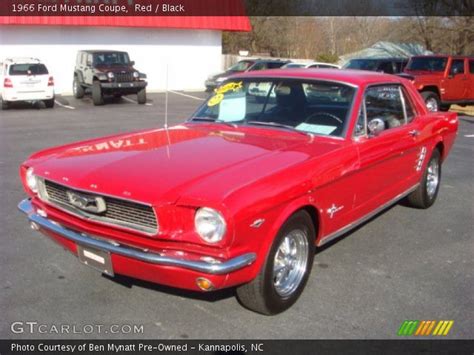 Red - 1966 Ford Mustang Coupe - Black Interior | GTCarLot.com - Vehicle Archive #63038803