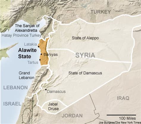 Alawite (Alaouites) State, French Mandate in Syria (1924 - 1930)Dead Country Stamps and Banknotes