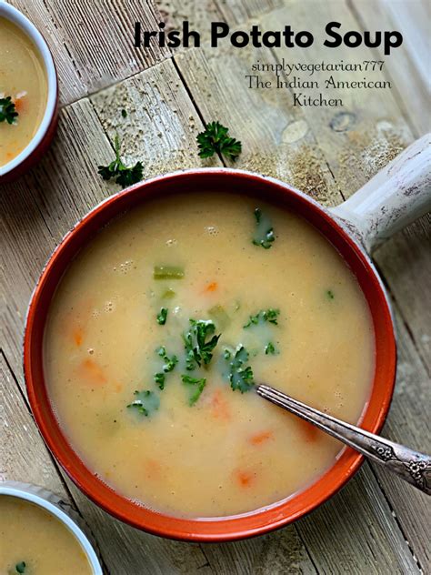 Instant Pot Irish Potato Soup - Vegan & Glutenfree