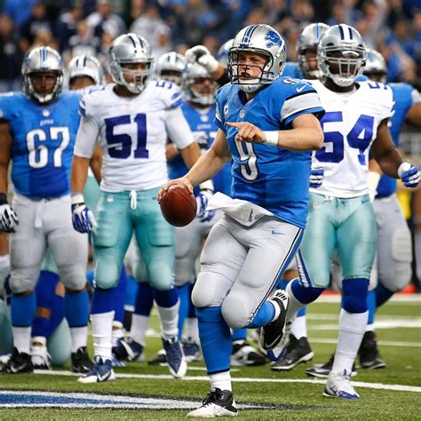 Matthew Stafford, winning TD. 10/27/2013 | Sport 10, Football helmets ...