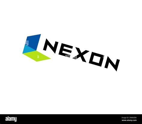 Nexon, rotated logo, white background B Stock Photo - Alamy