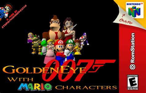 GoldenEye with Mario Characters