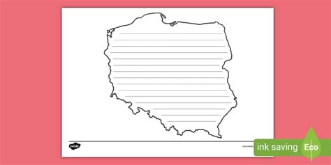 Poland Writing Template (teacher made) - Twinkl