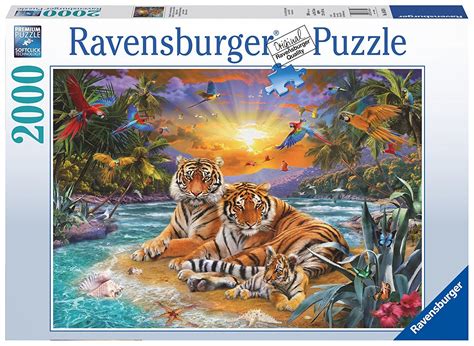 Buy Ravensburger Tiger Family - 2000pc Jigsaw Puzzle