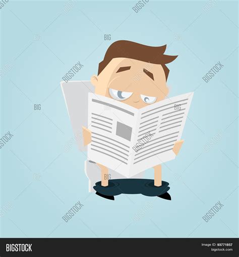 Funny Cartoon Man Vector & Photo (Free Trial) | Bigstock