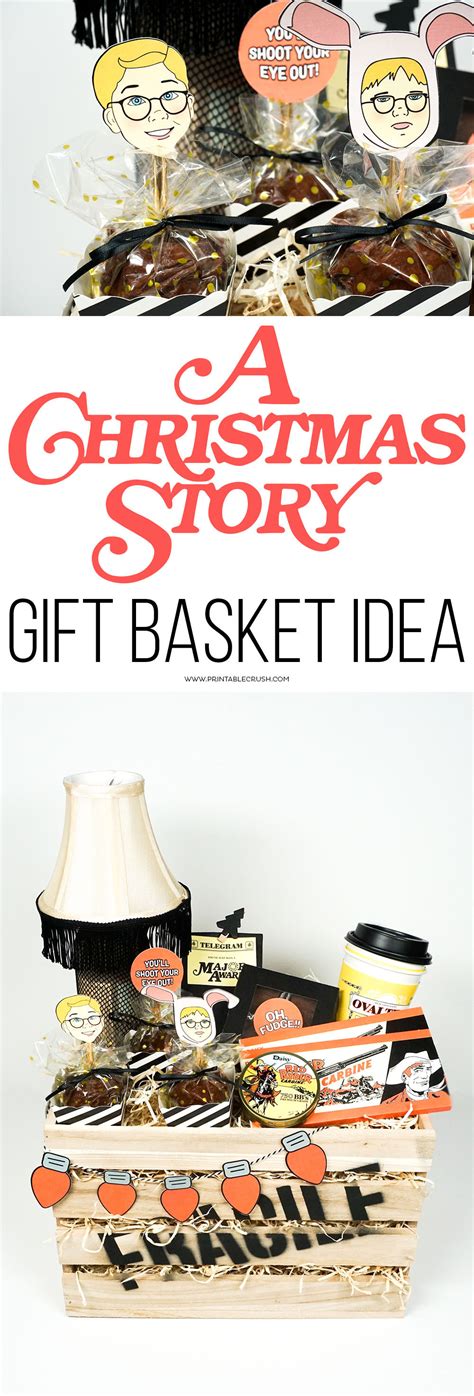 A Christmas Story Gift Basket Idea - Printable Crush