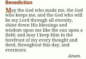 Benediction | Benediction, Prayers, Wisdom