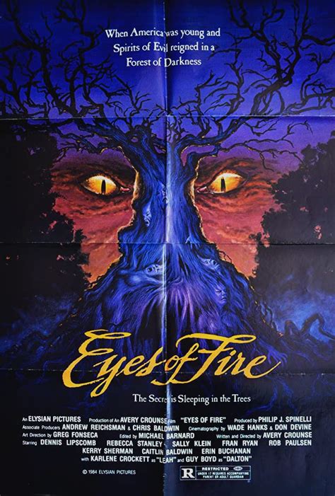 Eyes of Fire (1983) | Fire movie, Eyes, Horror