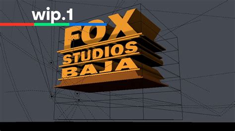 Fox Studios Baja Logo Remake (w.i.p.1) - YouTube