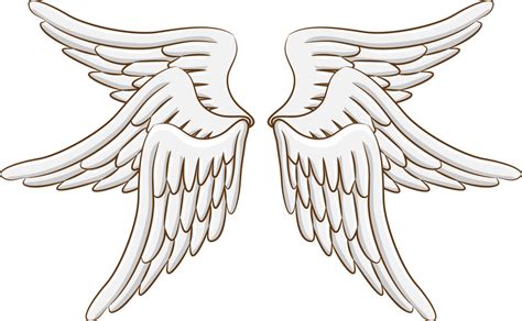 Angel Wings Clipart Design Illustration 9398895 Png - vrogue.co