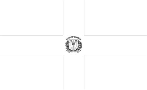 Dominican Republic Flag coloring page - Download, Print or Color Online ...